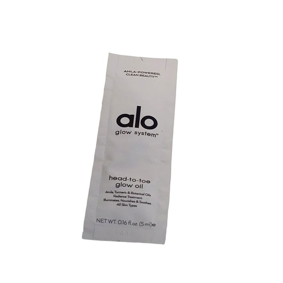 Alo Glow System Head To Toe Glow Oil Sample Size 5 ml / 0.16 fl. oz New - Picture 3 of 7